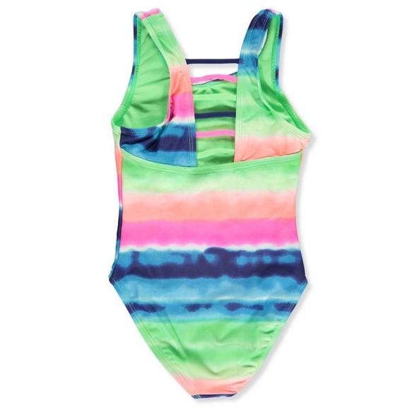 NWOT Girls Pineapple One Piece Swimsuit - Picture 2 of 6